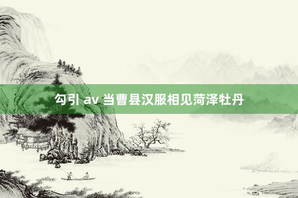 勾引 av 当曹县汉服相见菏泽牡丹